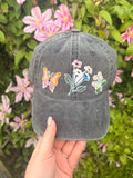 Flower- trucker hat
